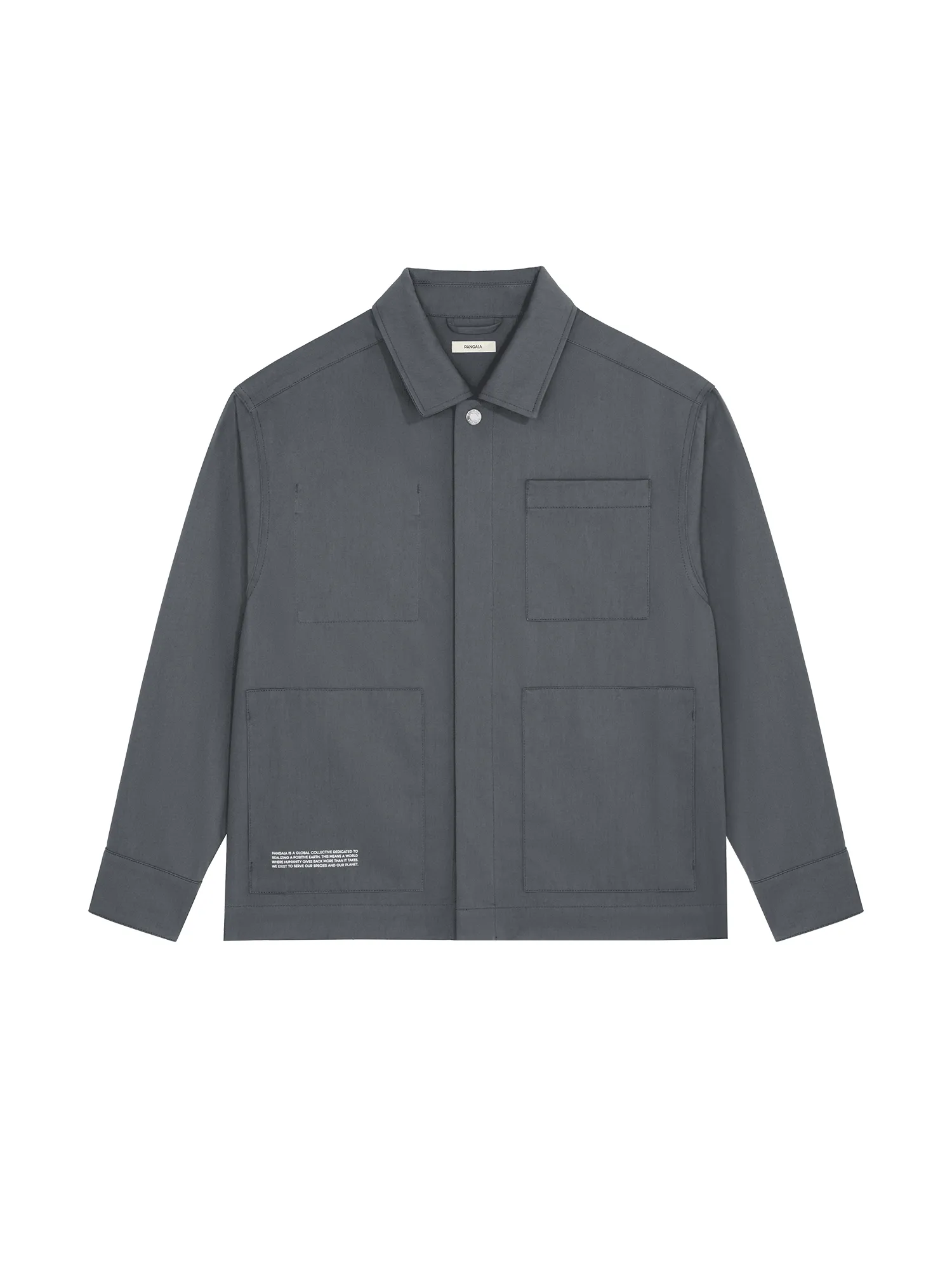Men's DNA Utility Jacket—atmosphere grey sold by Pangaia