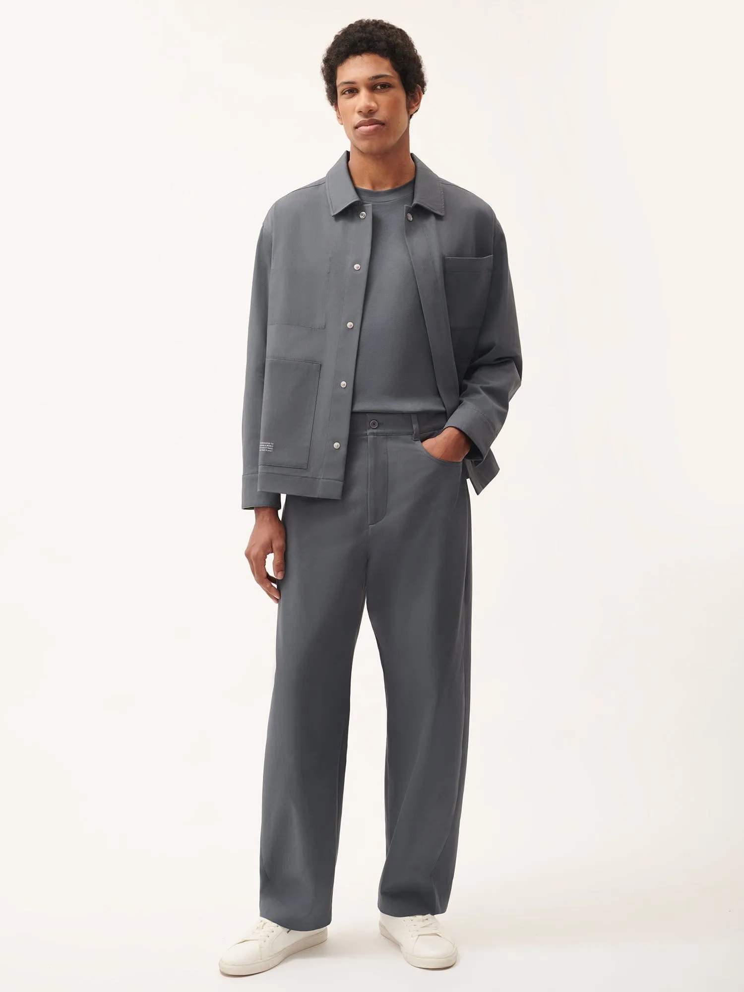 Men's DNA Utility Trousers—atmosphere grey sold by Pangaia product image thumbnail 2