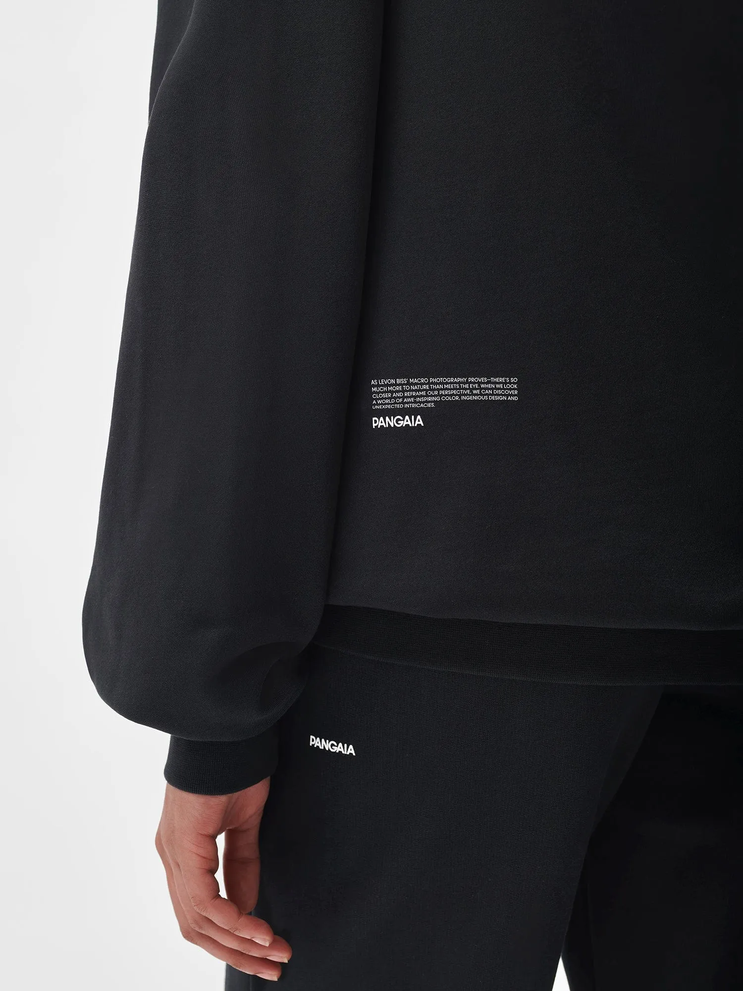 PANGAIA X Levon Biss Sawtooth Beetle Hoodie—black sold by Pangaia product image thumbnail 4