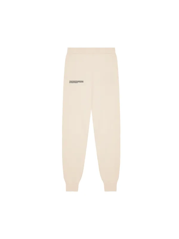 Organic Cotton Knit Track Pants—sand sold by Pangaia