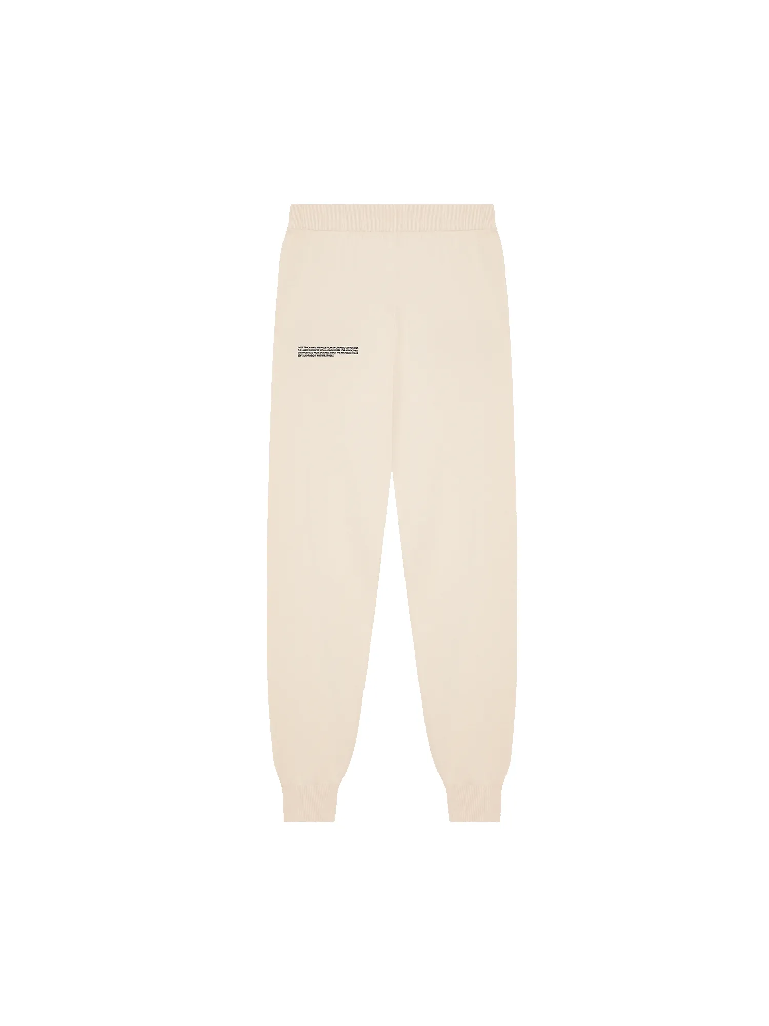 Organic Cotton Knit Track Pants—sand sold by Pangaia