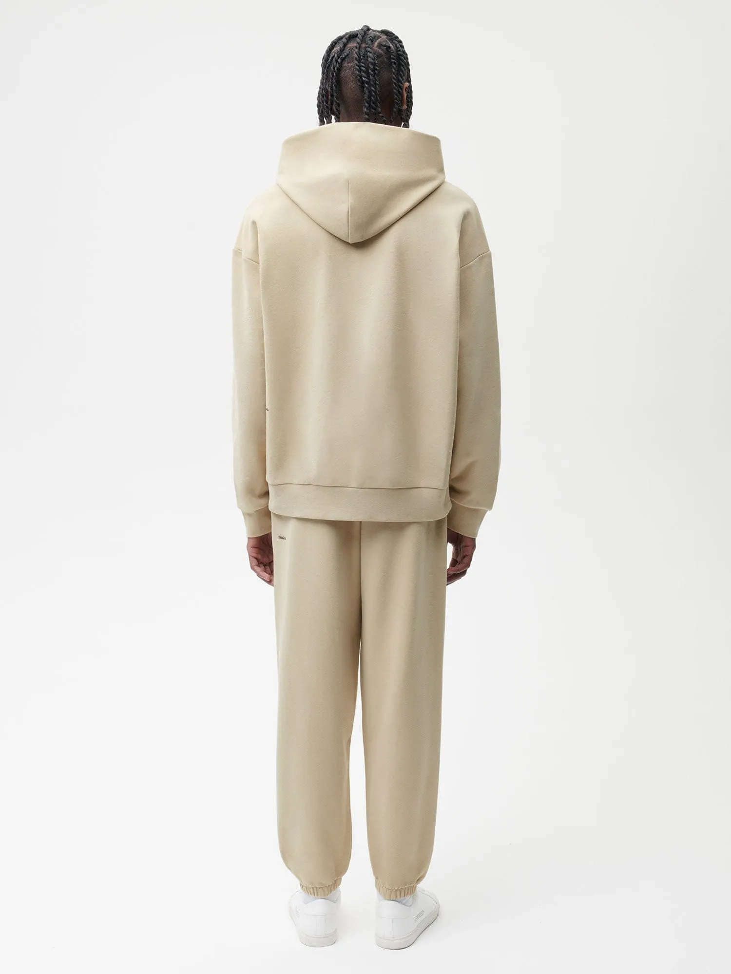 365 Midweight Track Pants—maitake beige sold by Pangaia product image thumbnail 4