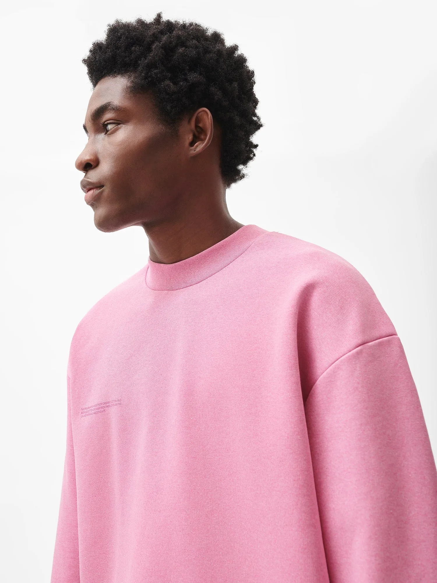 Mens Reclaimed Cotton Sweatshirt—reclaim sakura sold by Pangaia product image thumbnail 4