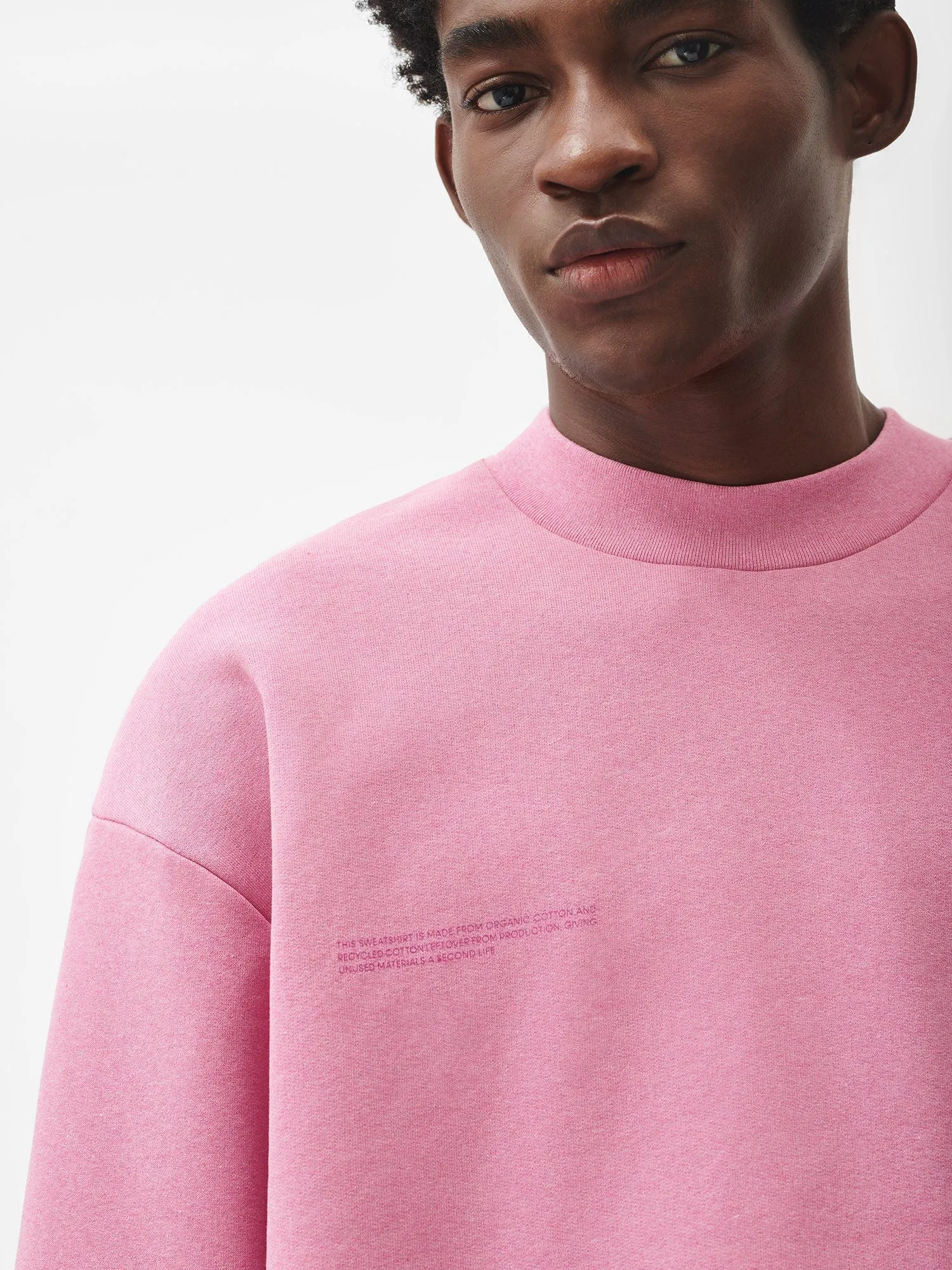 Mens Reclaimed Cotton Sweatshirt—reclaim sakura sold by Pangaia product image thumbnail 3