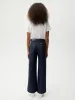 Womens Hemp Denim High-Rise Wide leg Jeans—rinse wash sold by Pangaia