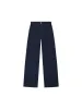 Womens Hemp Denim High-Rise Wide leg Jeans—rinse wash sold by Pangaia