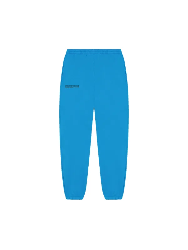 Mens 365 Heavyweight Track Pants—cerulean blue sold by Pangaia