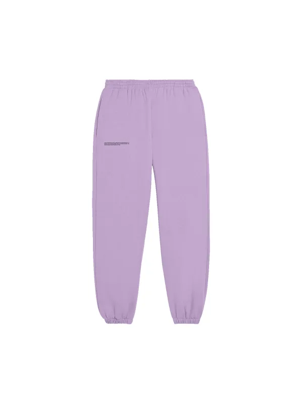 Mens 365 Midweight Track Pants—orchid purple sold by Pangaia