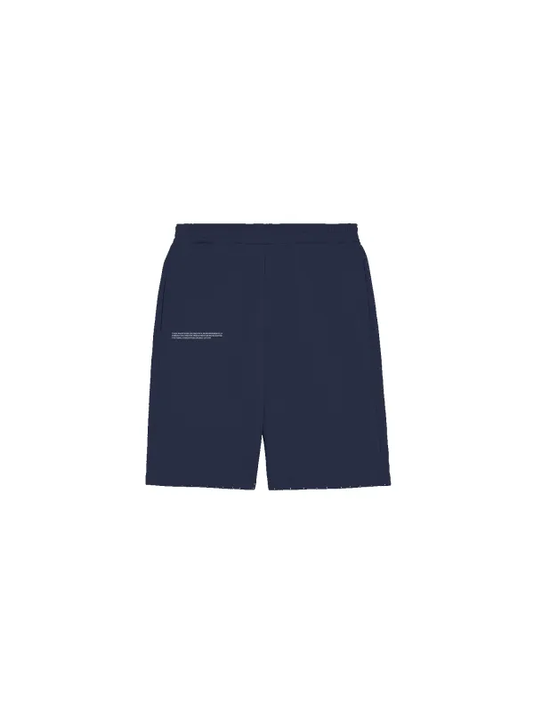 Mens 365 Midweight Long Shorts—navy sold by Pangaia