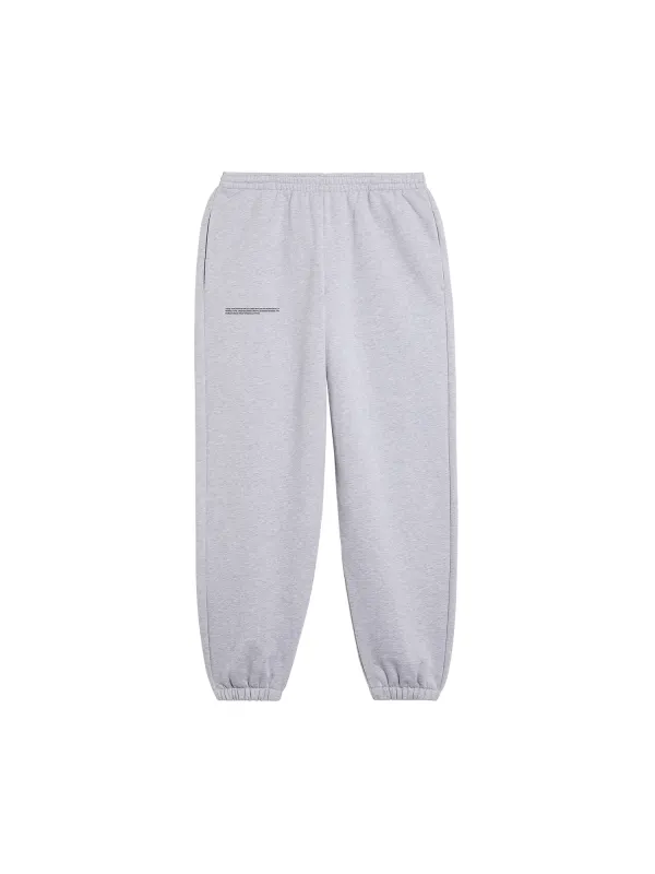 Mens 365 Midweight Track Pants—grey marl sold by Pangaia
