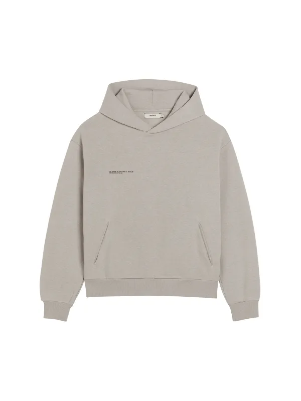 Mens 365 Heavyweight Hoodie—stone sold by Pangaia