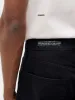 Mens Nettle Denim Straight Leg Jeans—black sold by Pangaia