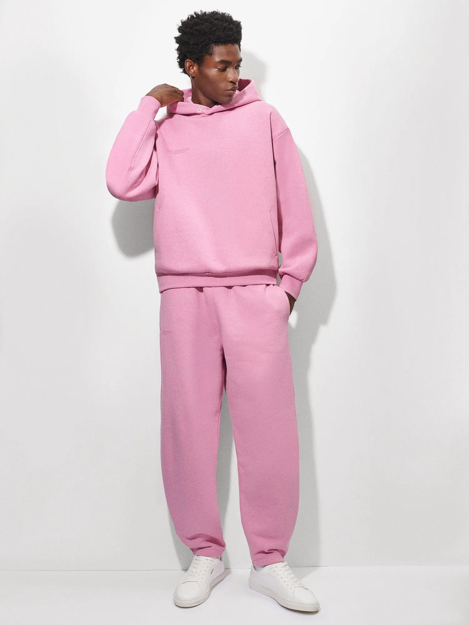 Mens Reclaimed Cotton Hoodie—reclaim sakura sold by Pangaia product image thumbnail 4