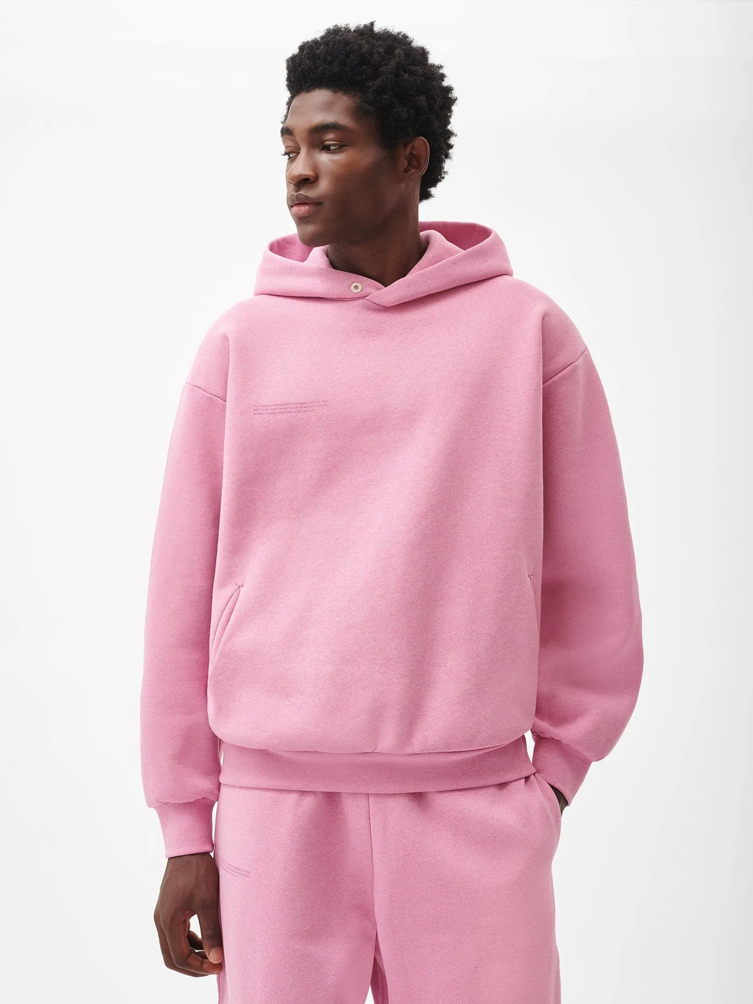 Mens Reclaimed Cotton Hoodie—reclaim sakura sold by Pangaia product image thumbnail 2