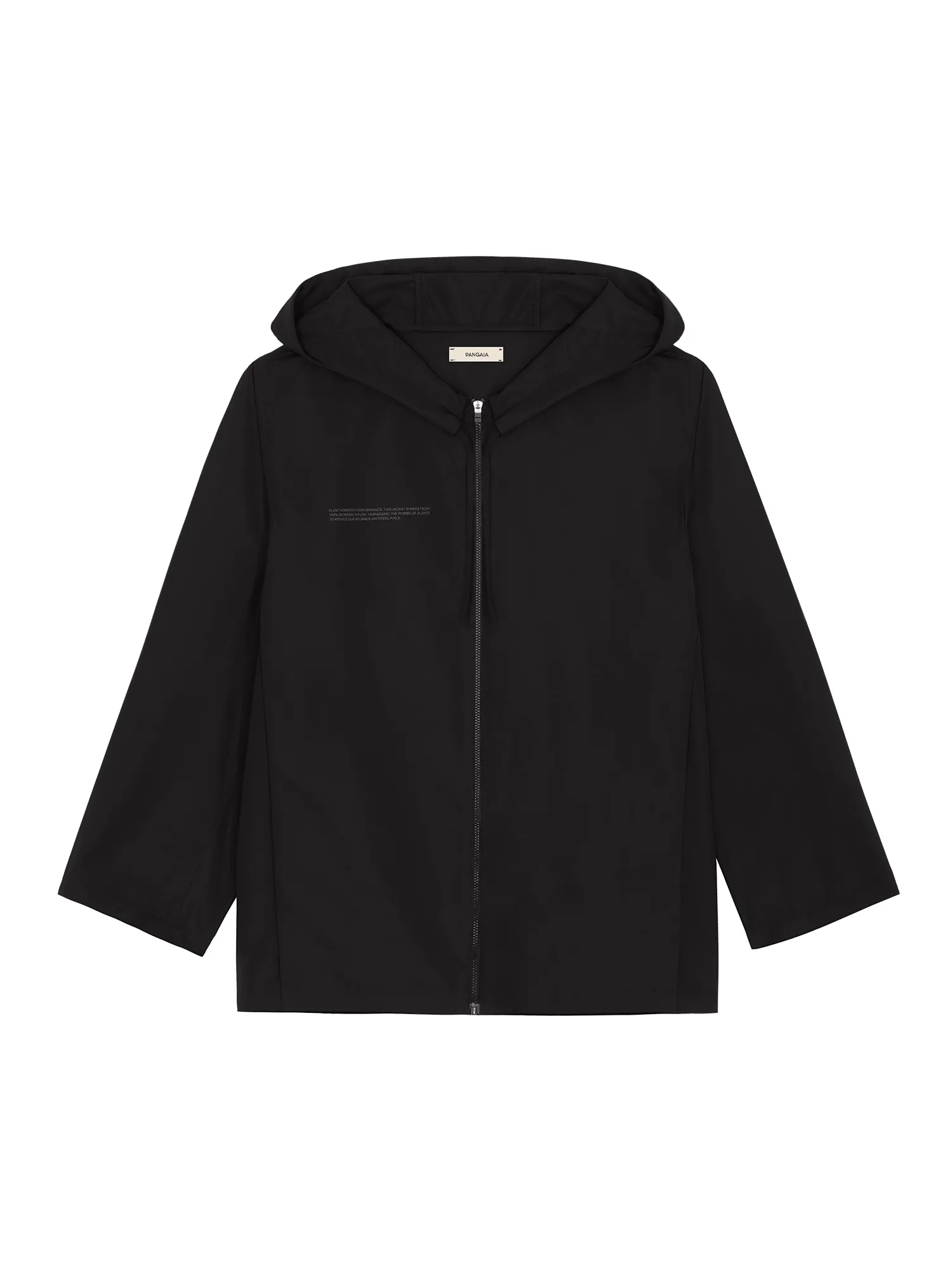 Sale Womens (gaia)PLNT Nylon Jacket—Black sold by Pangaia