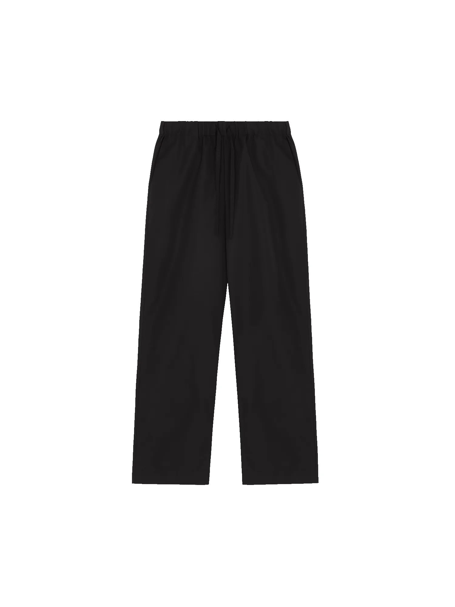 Women's (gaia)PLNT Nylon Straight Leg Track Pants—Black sold by Pangaia