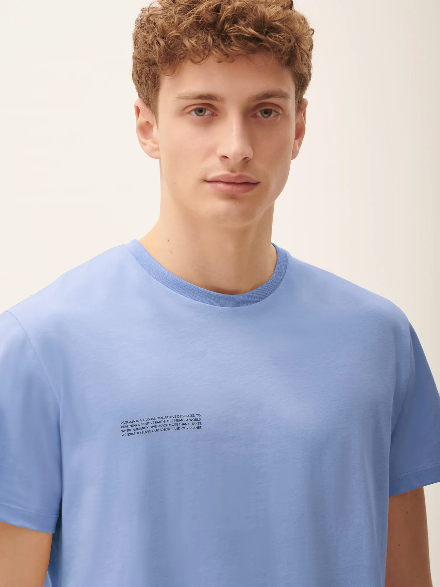 Sale Mens 365 Midweight T-shirt—Sodalite Blue sold by Pangaia product image thumbnail 5