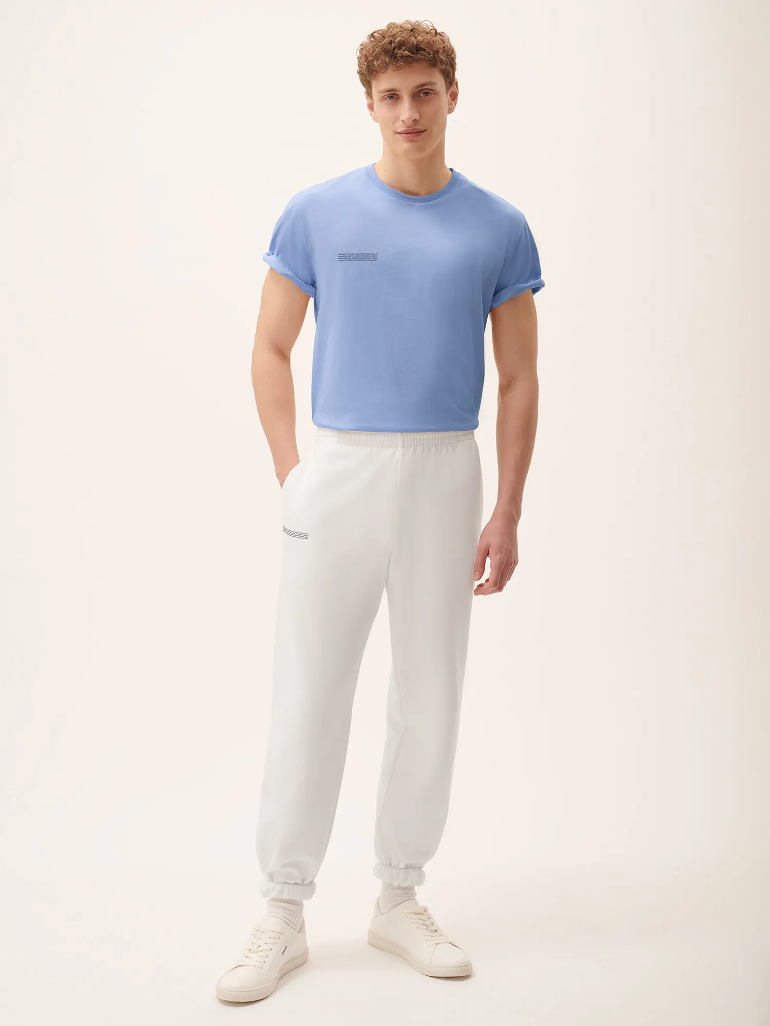 Sale Mens 365 Midweight T-shirt—Sodalite Blue sold by Pangaia product image thumbnail 2