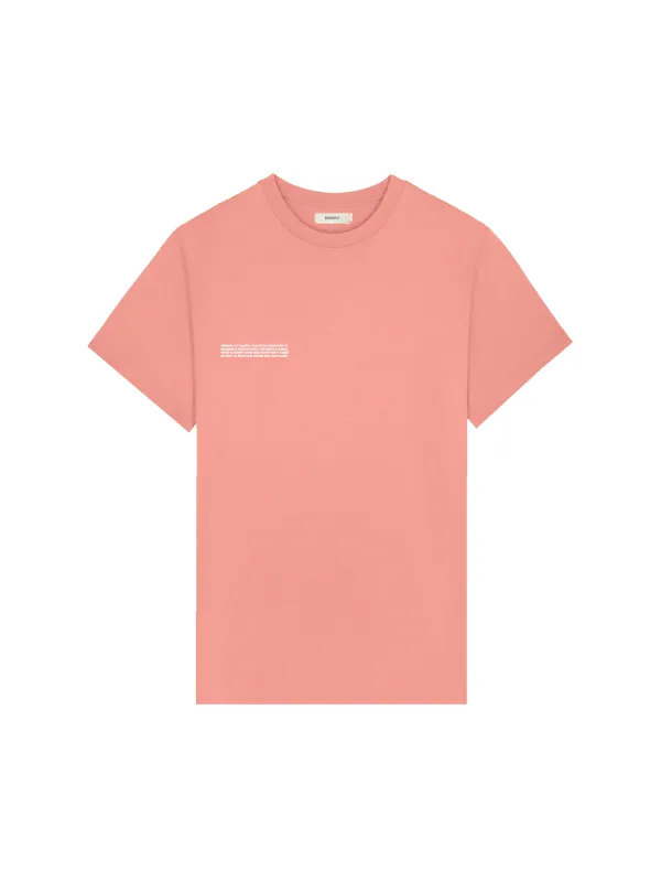 Mens 365 Midweight T-shirt—Dewy Rose made by Pangaia