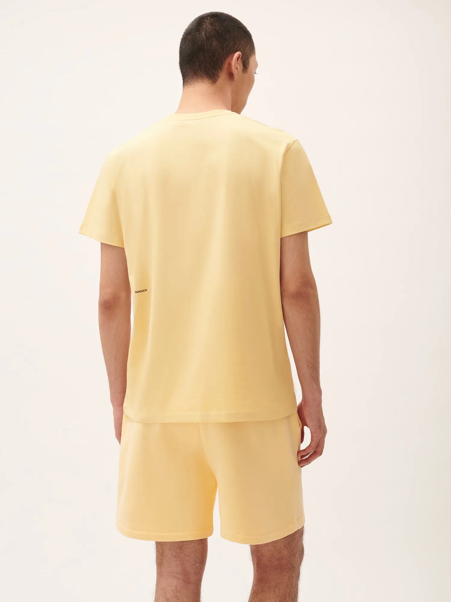 Sale Mens 365 Midweight T-shirt—Seashell Yellow sold by Pangaia product image thumbnail 3