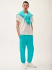 Mens 365 Midweight Track Pants—Ocean Turquoise sold by Pangaia