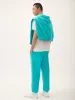 Mens 365 Midweight Track Pants—Ocean Turquoise sold by Pangaia
