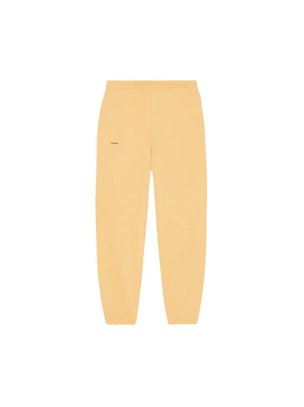 Archive Mens 365 Midweight Track Pants—Seashell Yellow sold by Pangaia