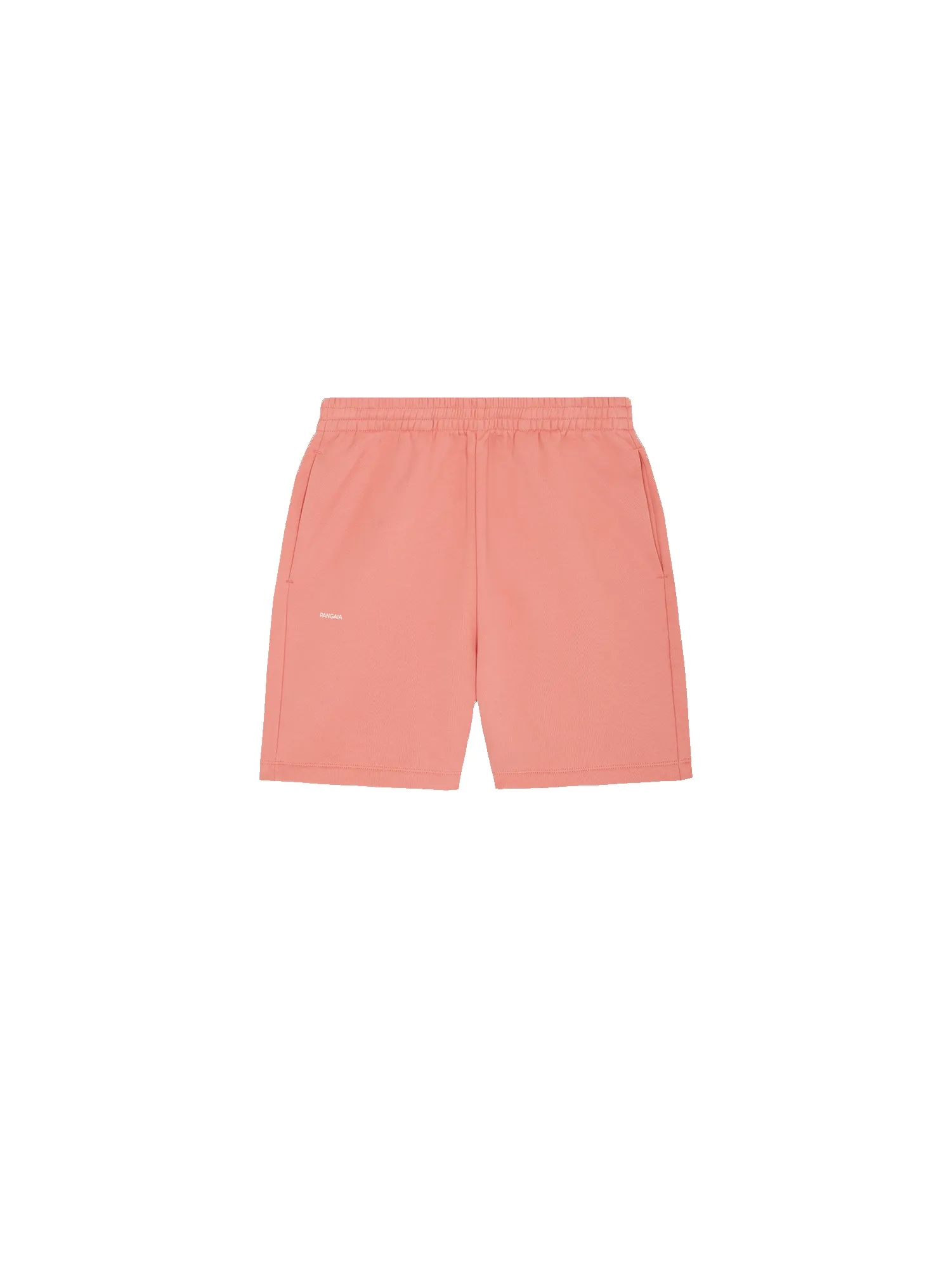 Mens 365 Midweight Mid Length Shorts—Dewy Rose sold by Pangaia