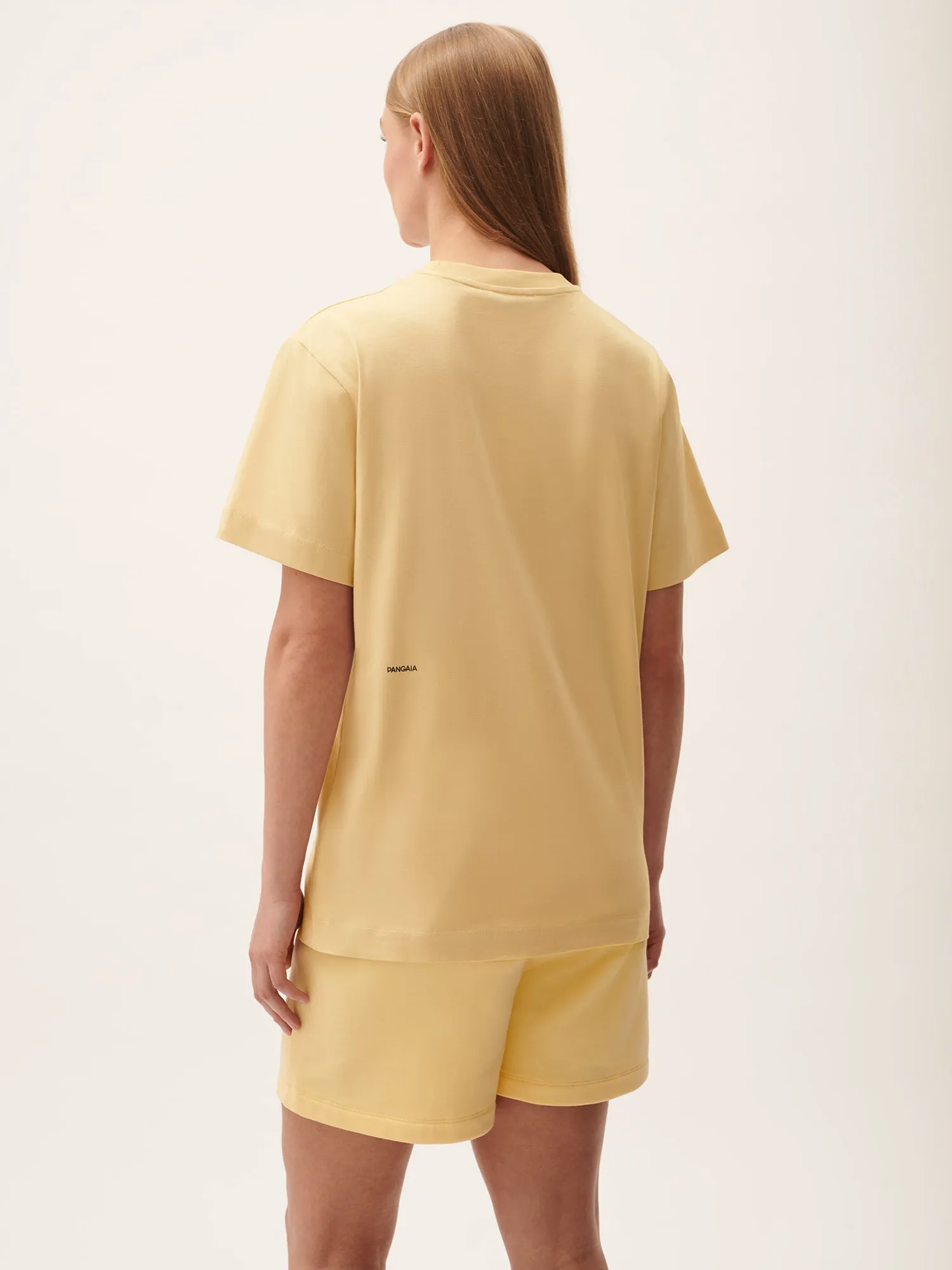 Sale Womens 365 Midweight T-shirt—Seashell Yellow sold by Pangaia product image thumbnail 3