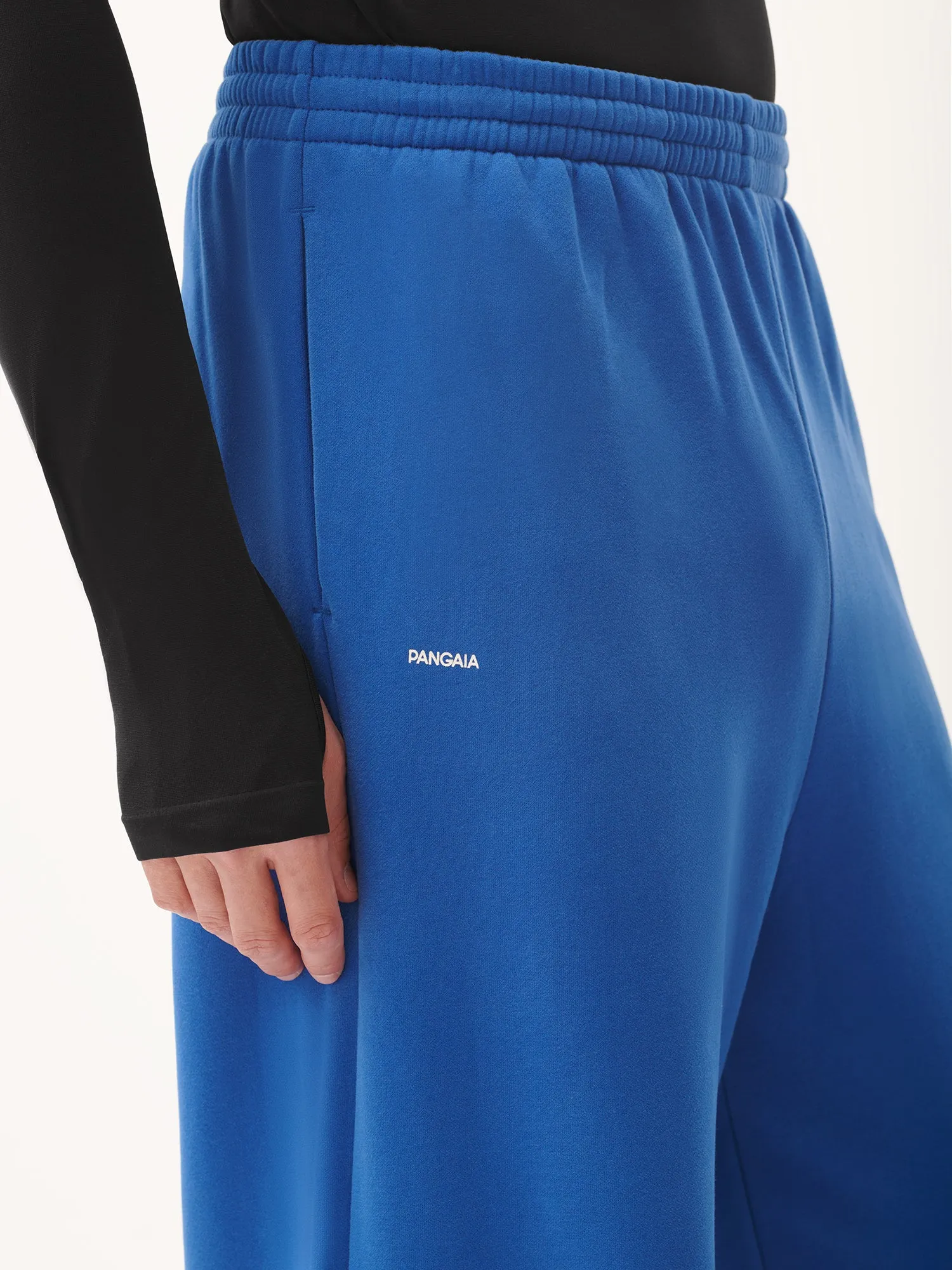 Mens 365 Midweight Straight Leg Track Pants—Gaia Blue sold by Pangaia product image thumbnail 4