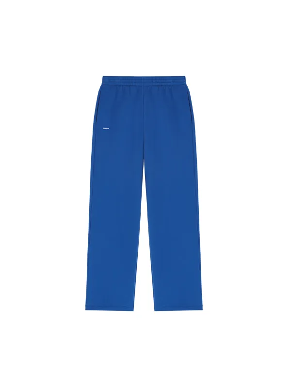 Womens 365 Midweight Straight Leg Track Pants—Gaia Blue sold by Pangaia