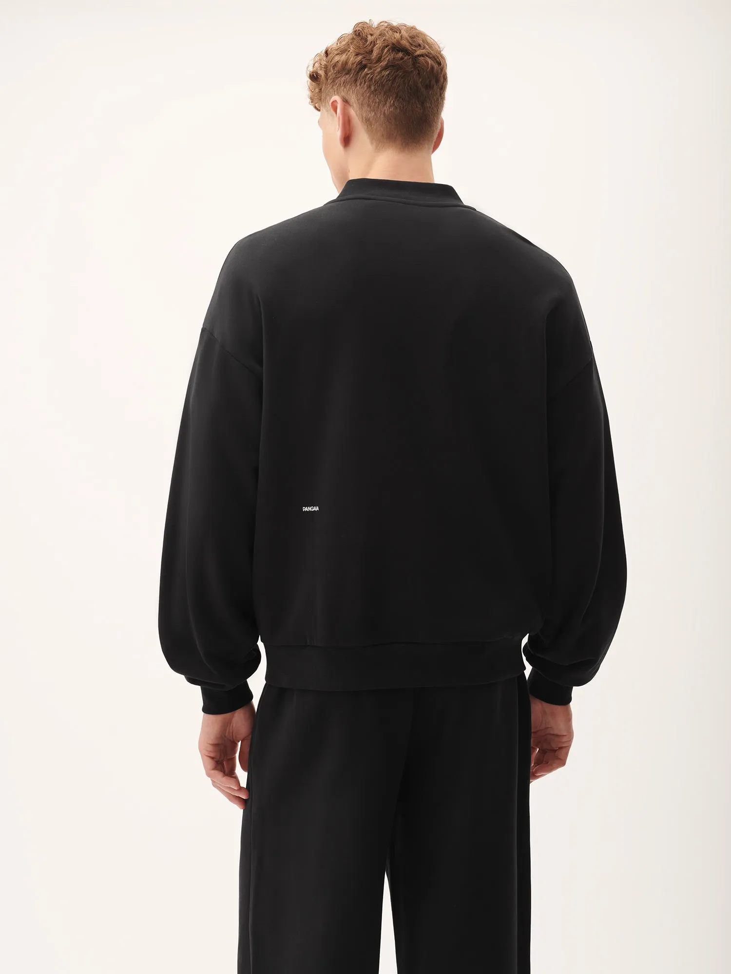 Mens 365 Midweight Bomber Jacket—Black sold by Pangaia product image thumbnail 3
