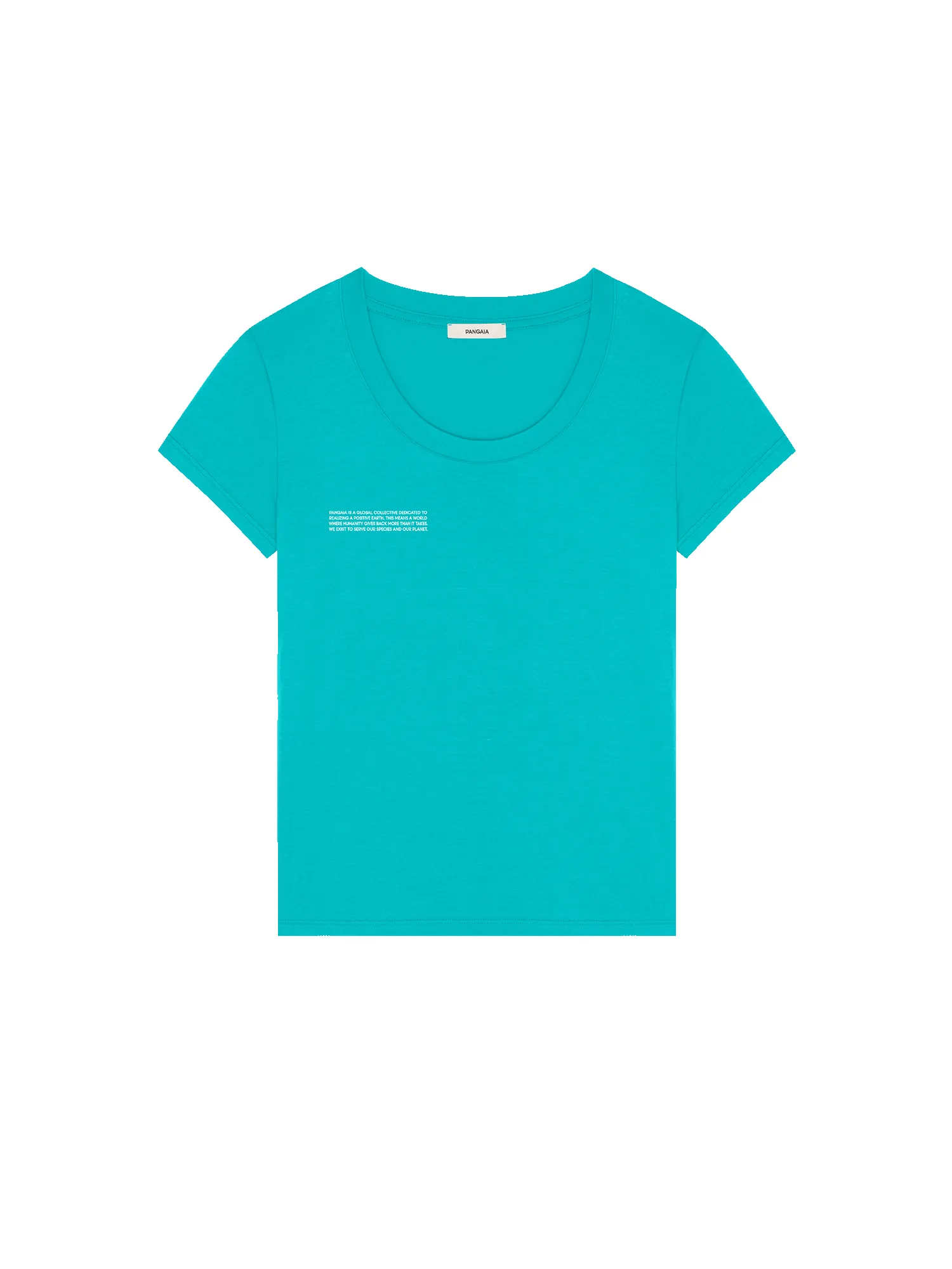 Mens 365 Lightweight Pocket T-Shirt—Ocean Turquoise sold by Pangaia
