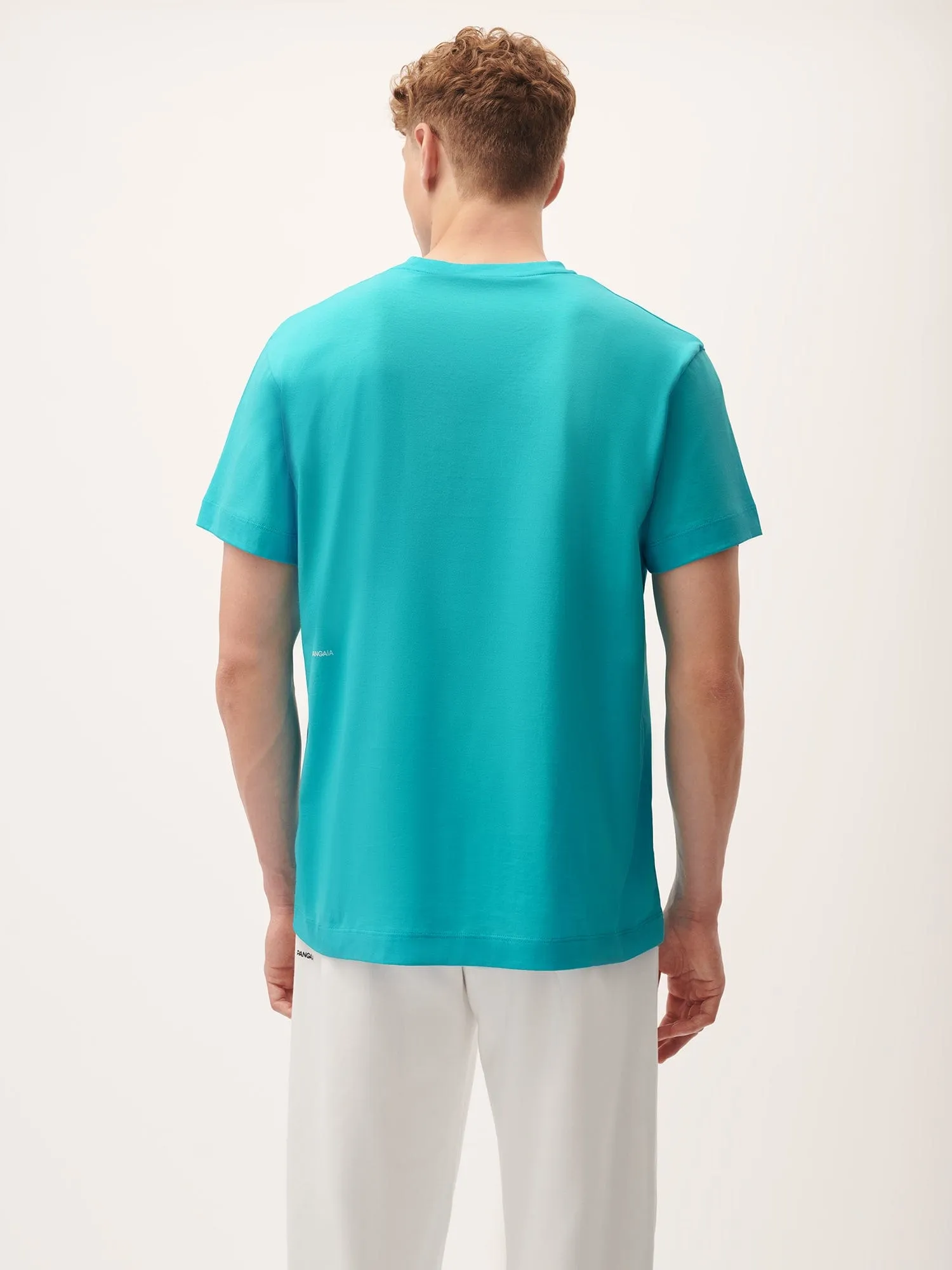 Mens 365 Lightweight Pocket T-Shirt—Ocean Turquoise sold by Pangaia product image thumbnail 3