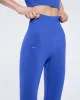 Womens 99% Bio-Based Compressive Leggings—Gaia Blue sold by Pangaia