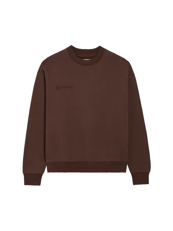 365 Heavyweight Sweatshirt—chestnut brown sold by Pangaia