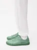 Grape Sneakers—dark pistachio sold by Pangaia