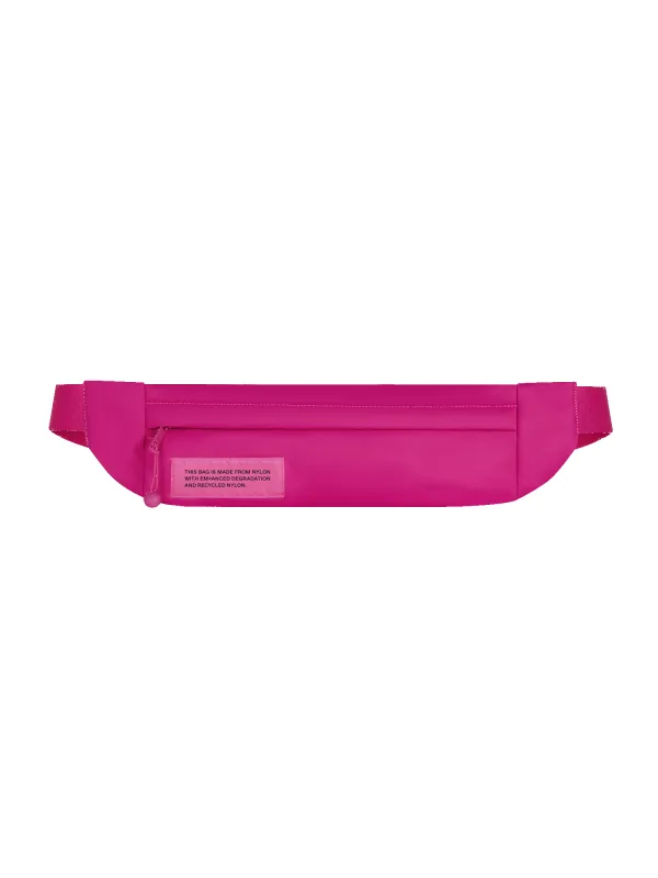 Archive Nylon Belt Bag—foxglove pink sold by Pangaia