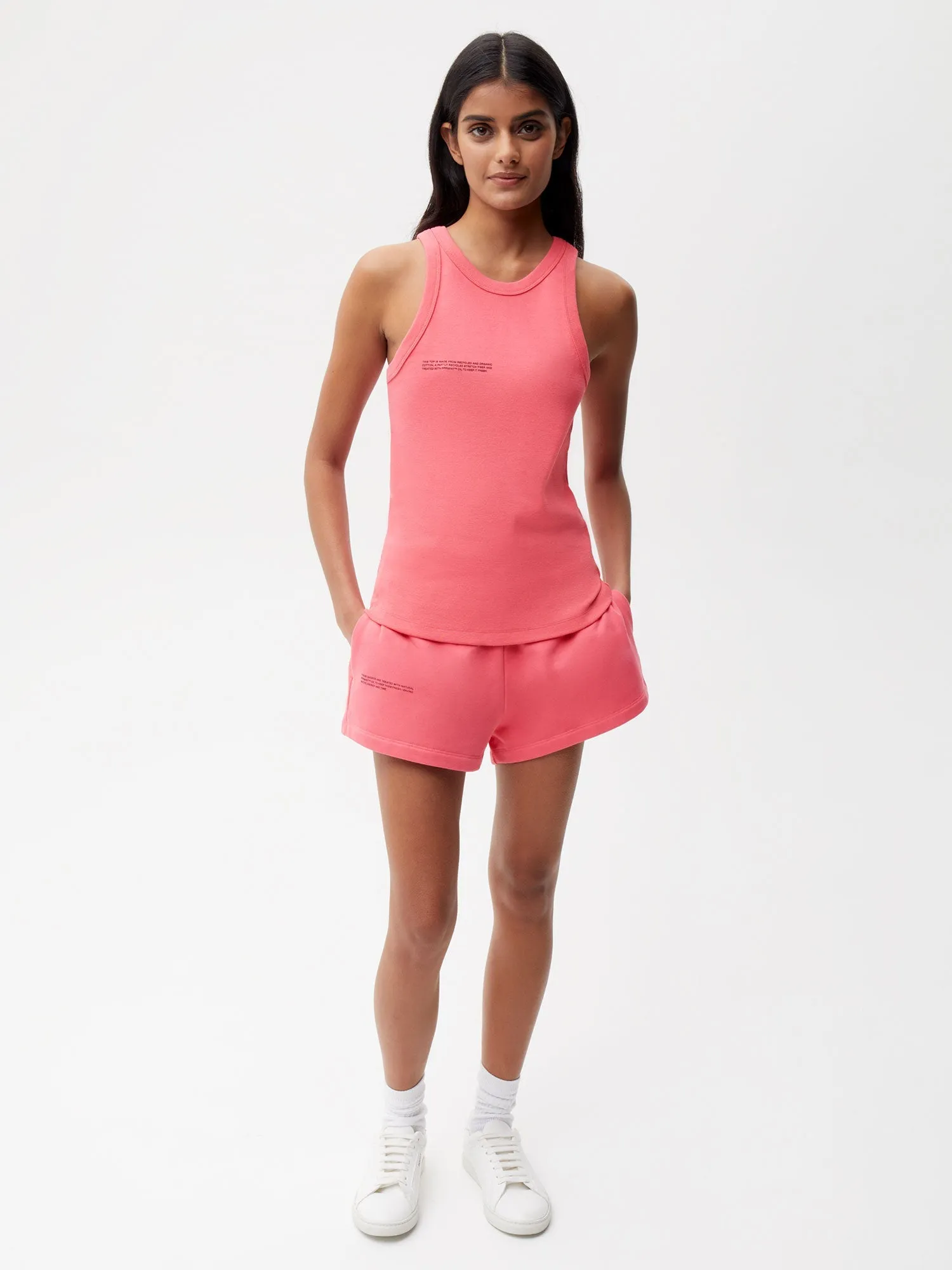 Womens Archive Tank Top—lotus pink sold by Pangaia product image thumbnail 2