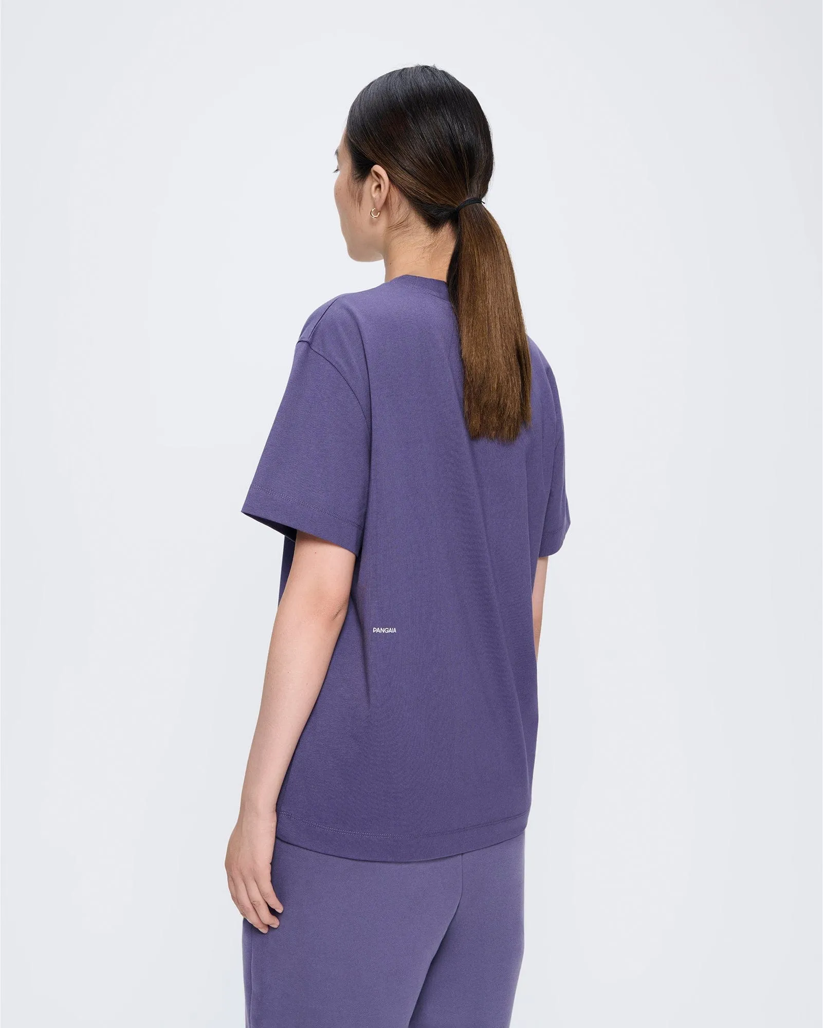 Womens 365 Midweight T-Shirt—Slate Blue sold by Pangaia product image thumbnail 5