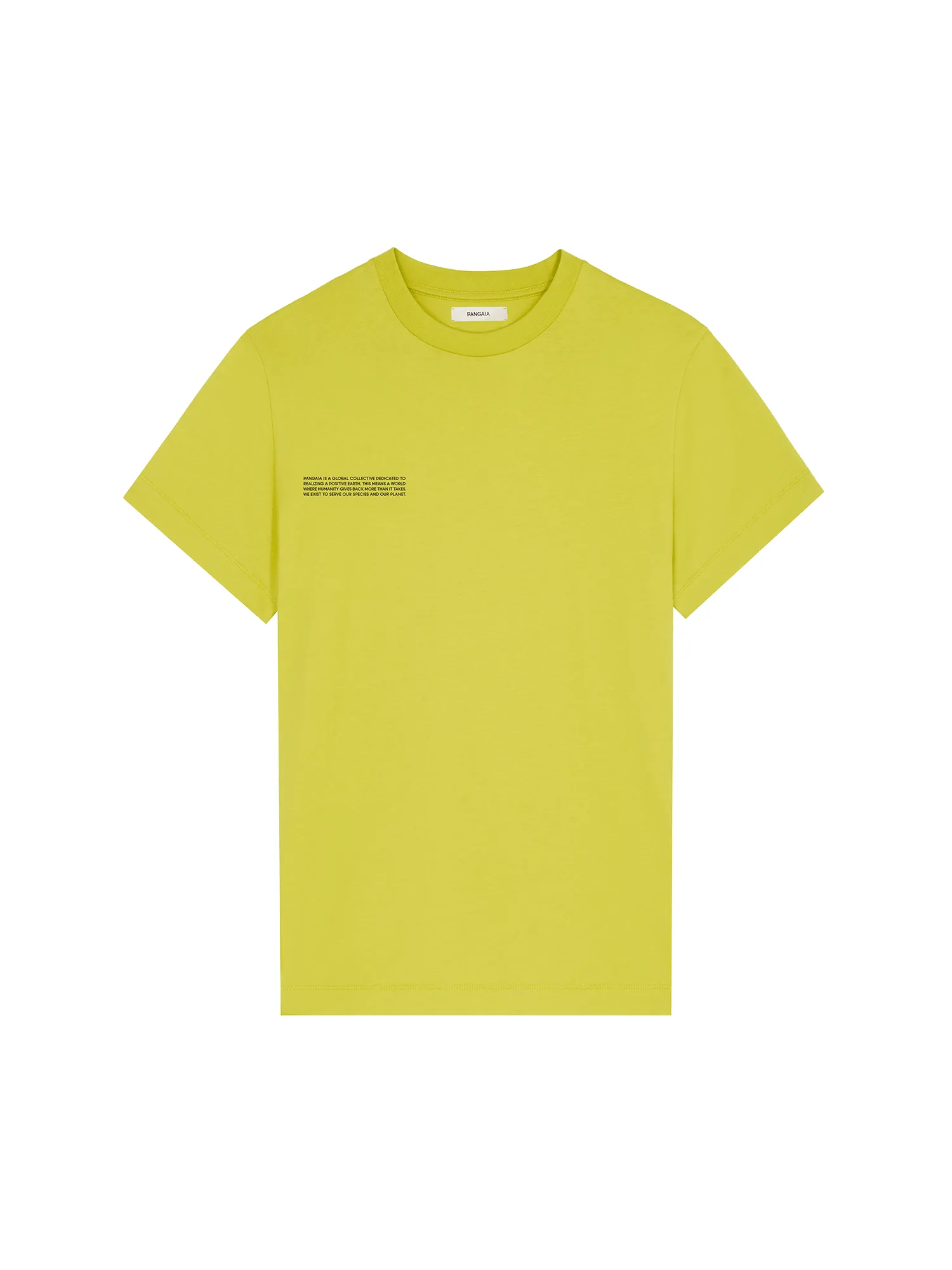 Womens 365 Midweight T-Shirt—Auroral Olive sold by Pangaia product image thumbnail 2