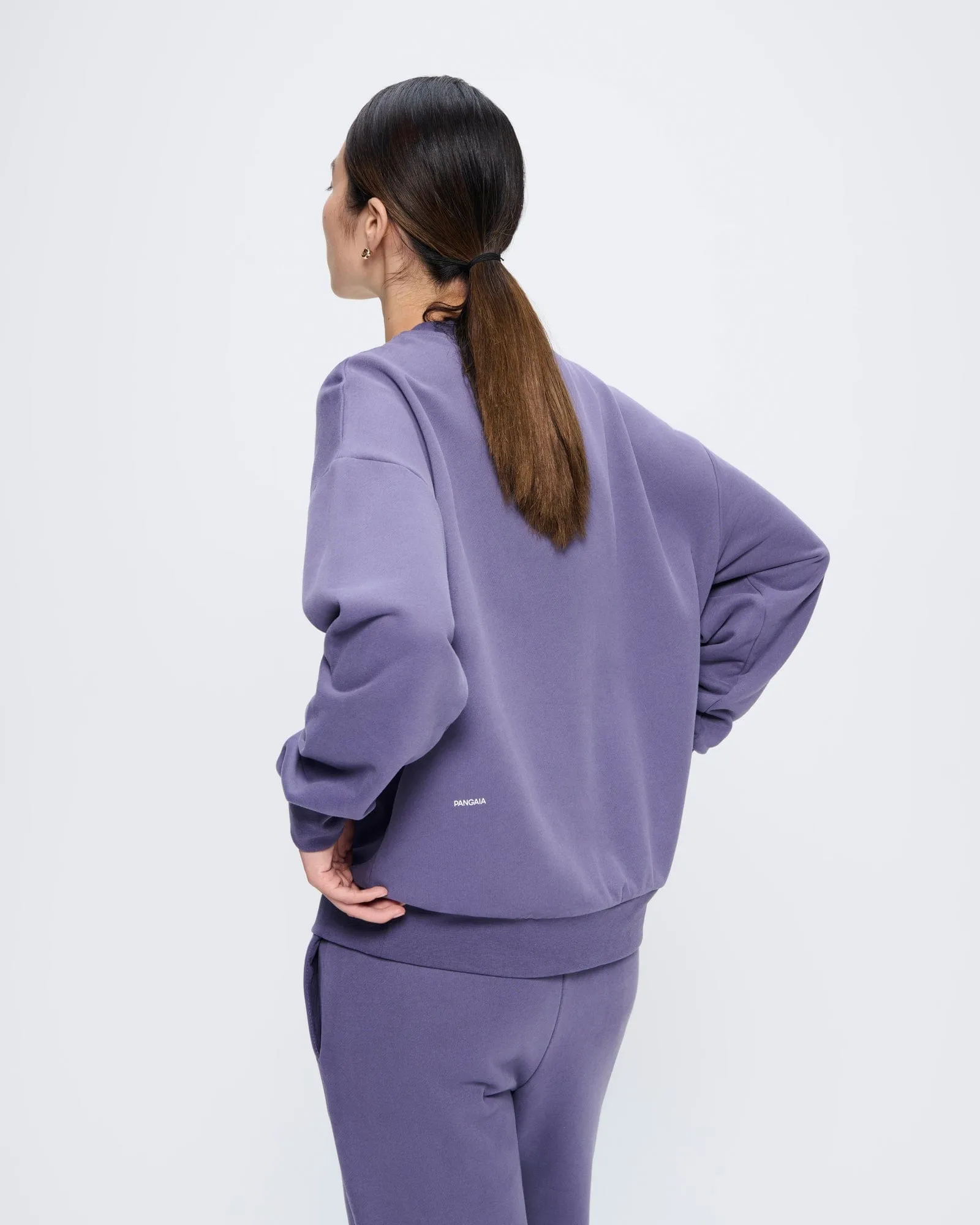 Womens 365 Midweight Sweatshirt—Slate Blue sold by Pangaia product image thumbnail 5