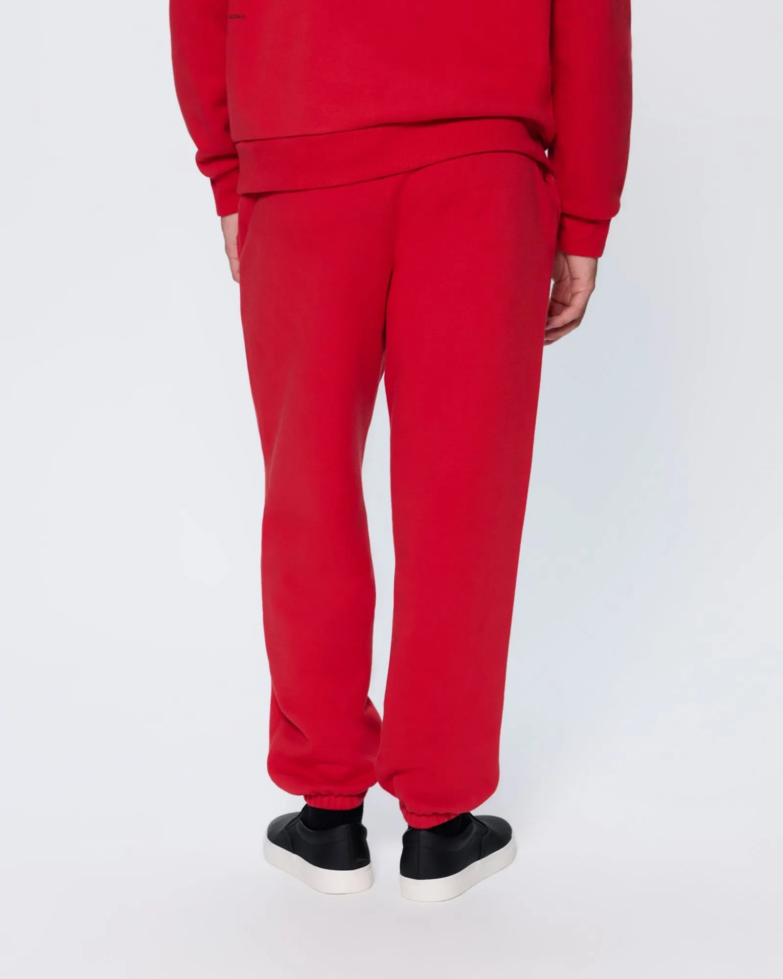 Mens 365 Heavyweight Track Pants—Goji Red sold by Pangaia product image thumbnail 5