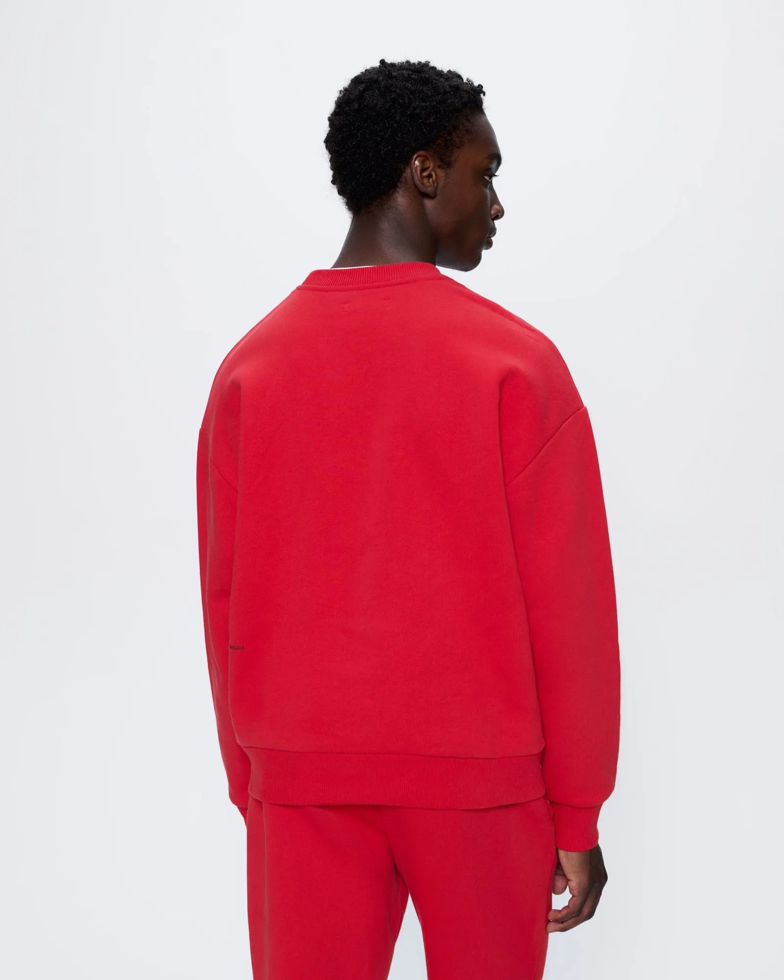 Mens 365 Heavyweight Sweatshirt—Goji Red sold by Pangaia product image thumbnail 5