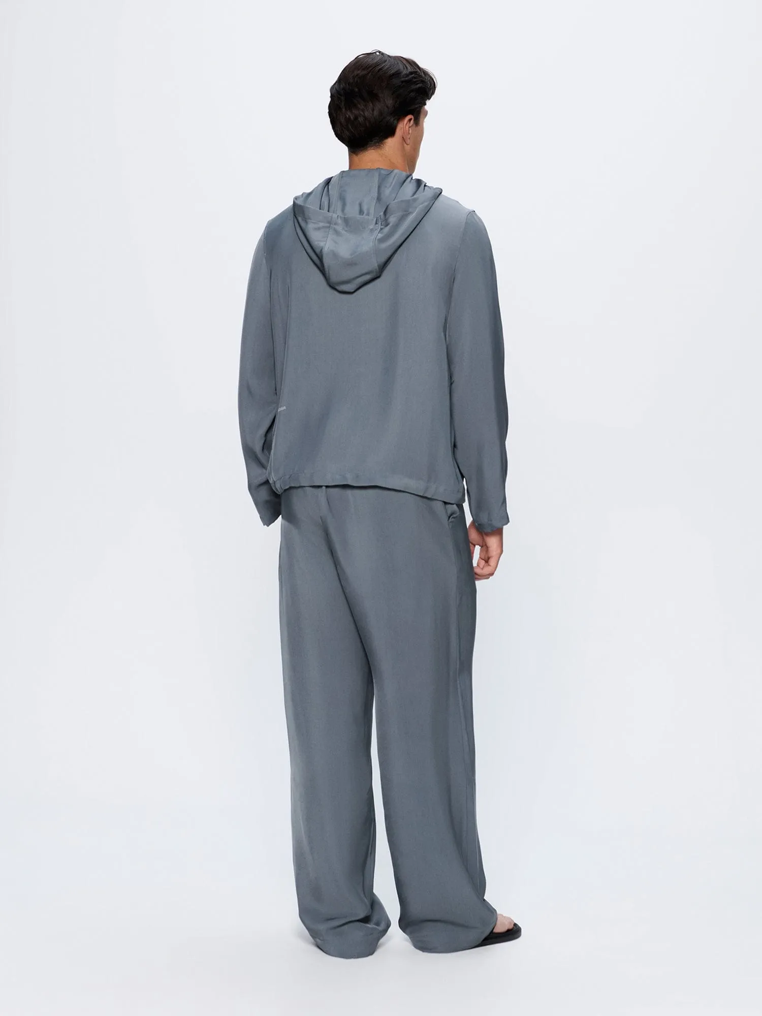 Mens AeoniQ™ Half-Zip Overtop— Volcanic Gray sold by Pangaia product image thumbnail 5