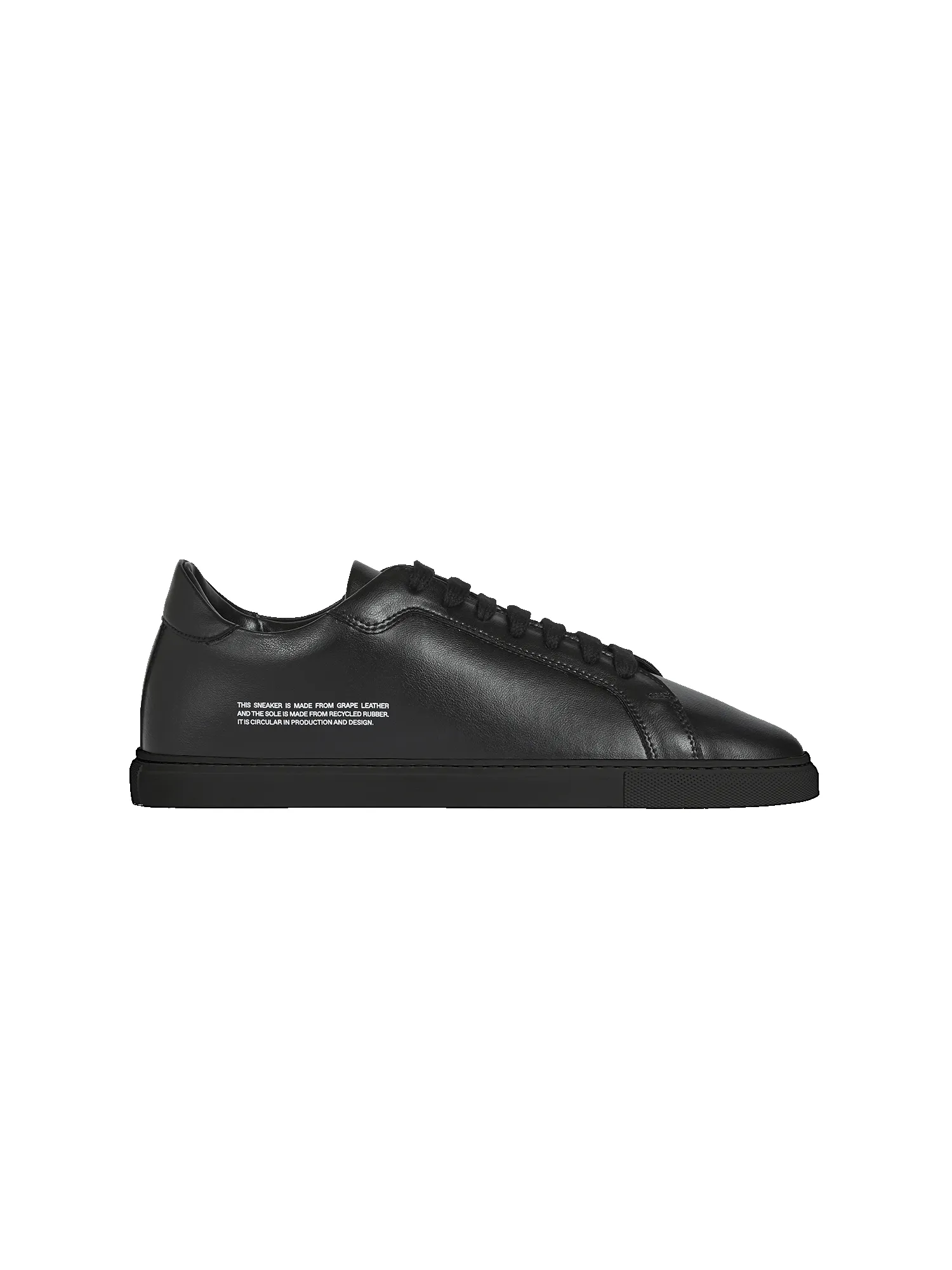 Archive Grape Sneakers—black sold by Pangaia