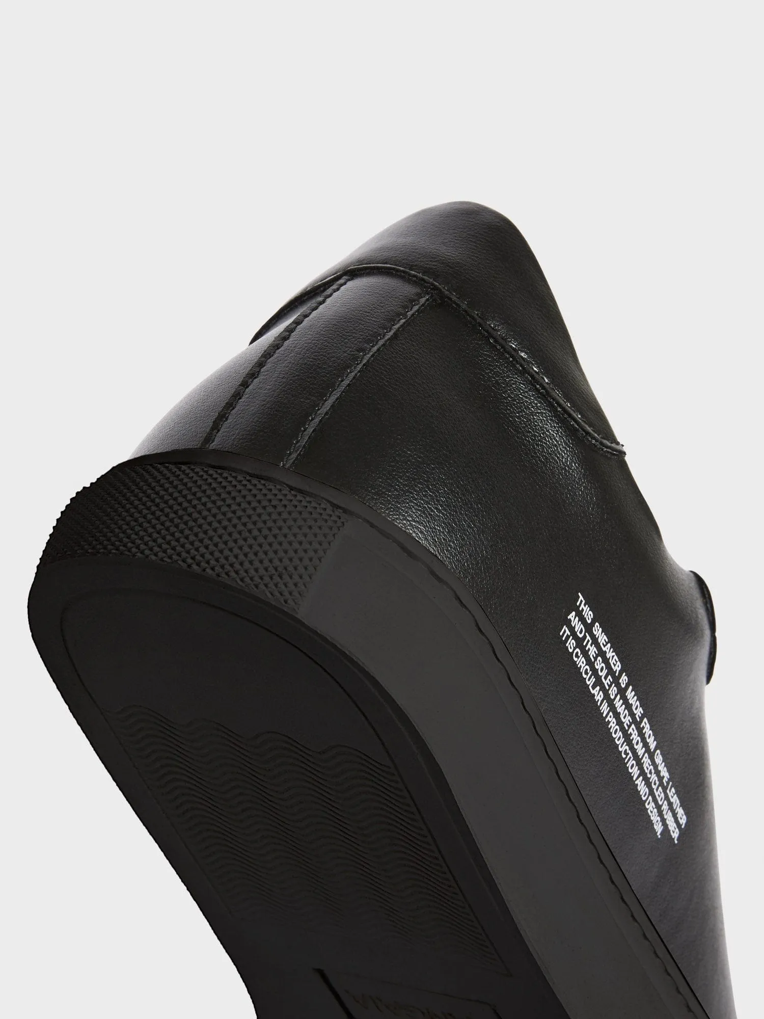 Archive Grape Sneakers—black sold by Pangaia product image thumbnail 5