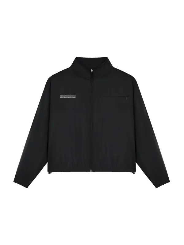 Womens DNA Recycled Nylon Packable Jacket—black sold by Pangaia