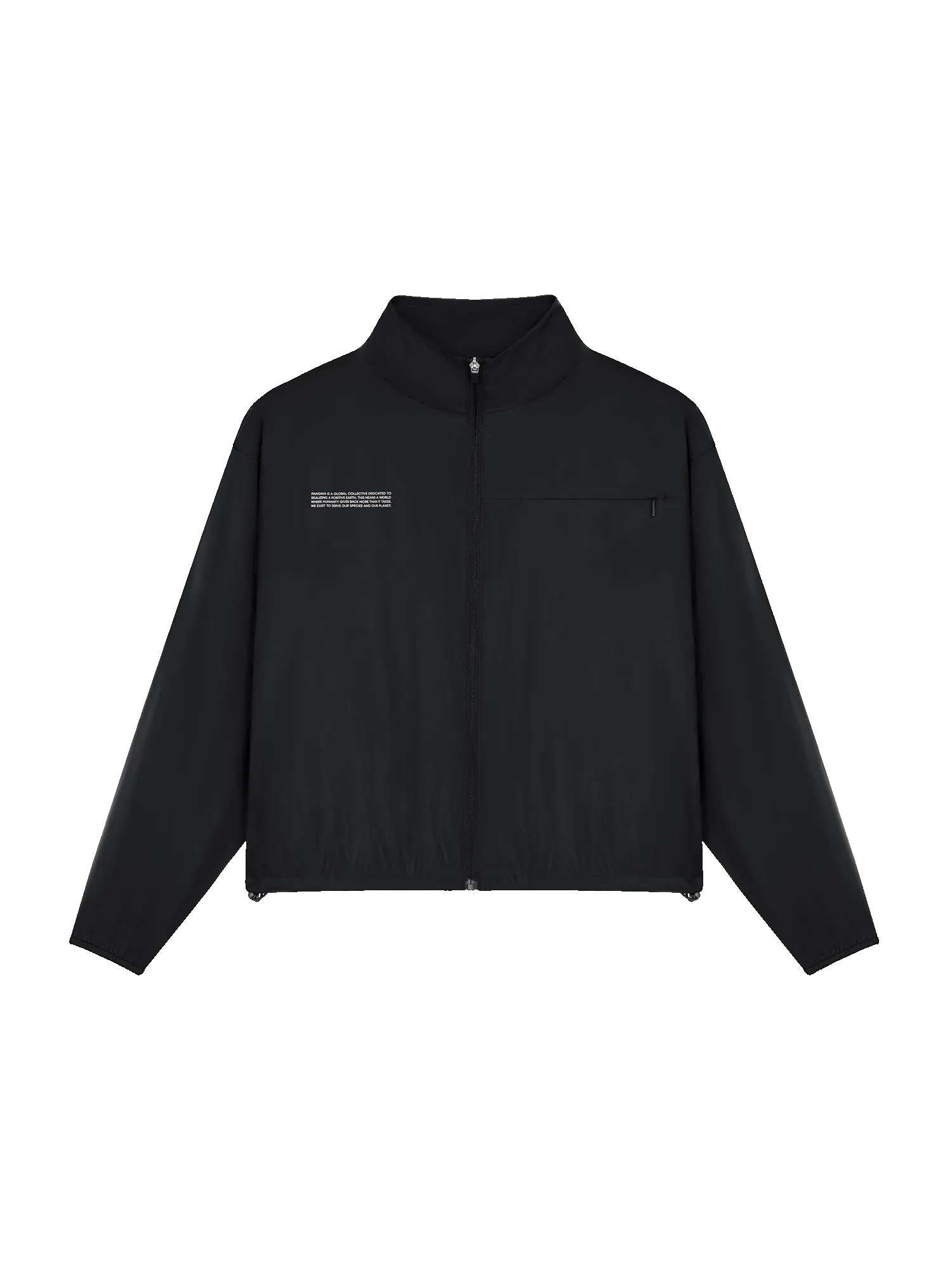 Archive Womens DNA Recycled Nylon Packable Jacket—black sold by Pangaia