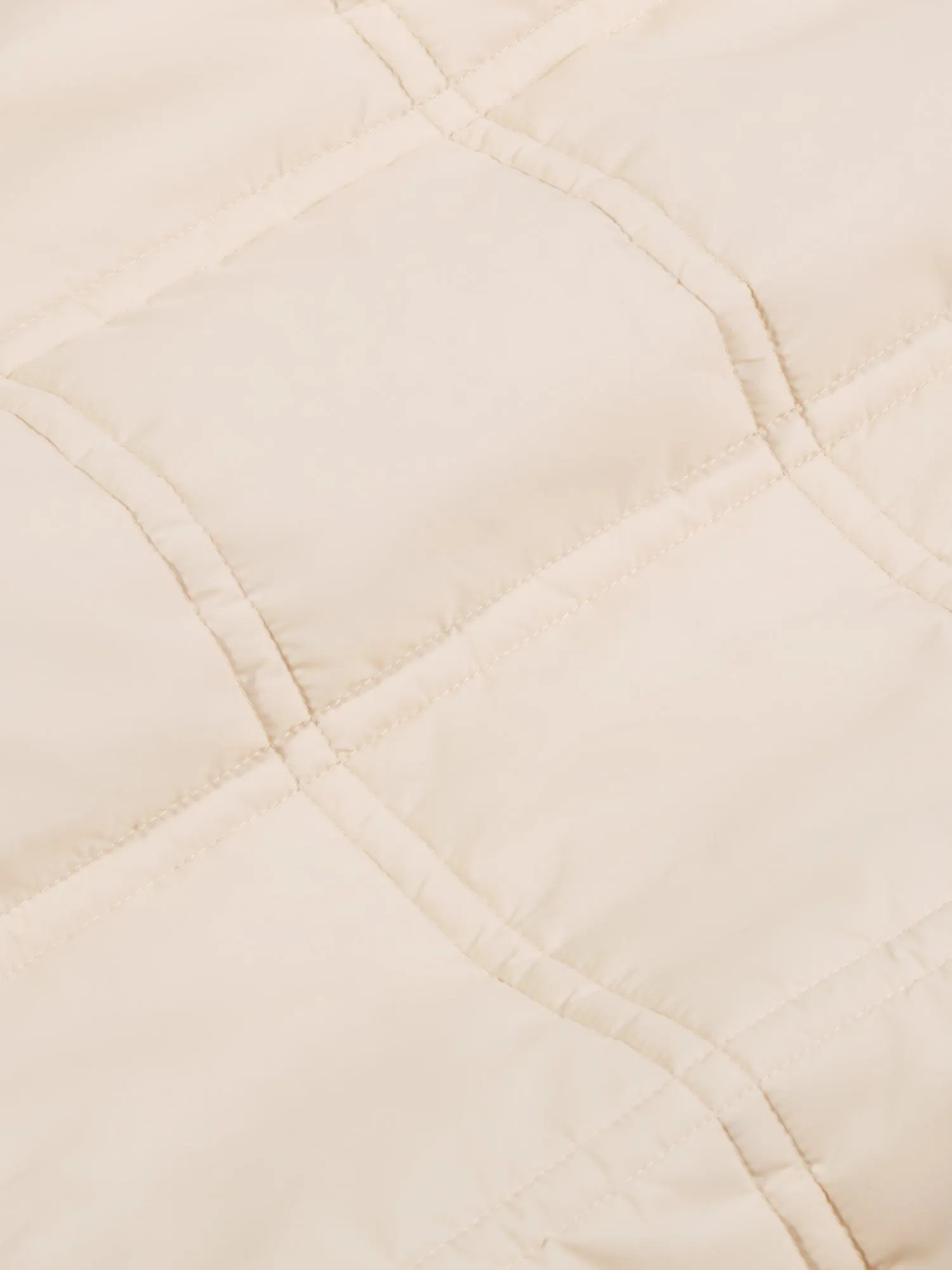 Archive Mens Flower-Warmth Quilted Collarless Jacket—sand sold by Pangaia product image thumbnail 2